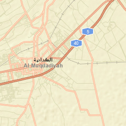 Al Miqdādīyah Street Map