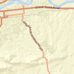 Nowshera Cantonment Street Map