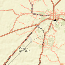 Haripur Street Map