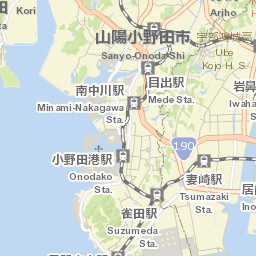 Onoda Street Map