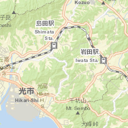 Hikari Shi Street Map