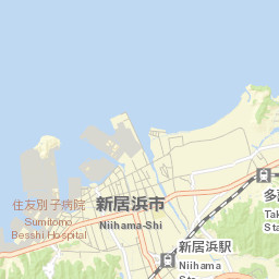Niihama Street Map