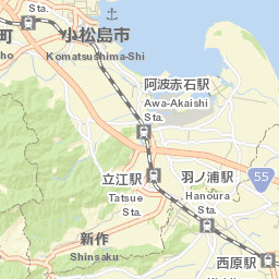 Komatsushima Shi Street Map