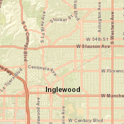 Morningside Park California Street Map