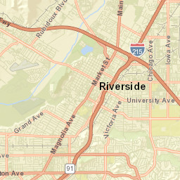 Pachappa California Street Map