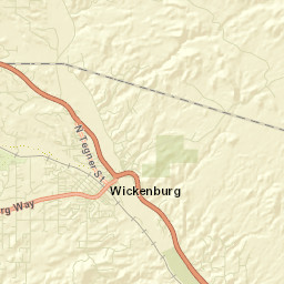Wickenburg Arizona Street Map
