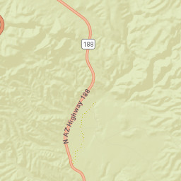 Jakes Corner Arizona Street Map