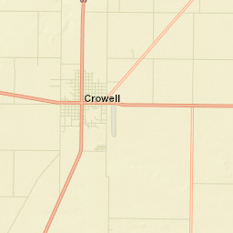 Crowell Street Map