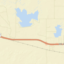 Wichita County Street Map
