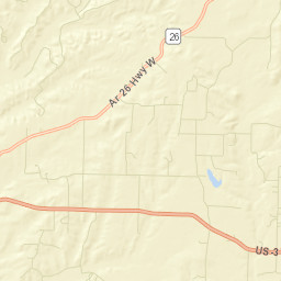 Blue Bayou Arkansas Street Map