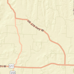 Temperanceville Arkansas Street Map