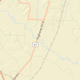 Curtis Arkansas Street Map