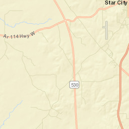 Palmyra Arkansas Street Map