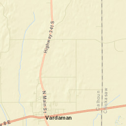 Vardaman Street Map