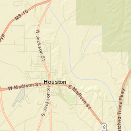Houston Street Map