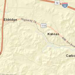 Eldridge Alabama Street Map