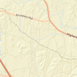 Lupton Alabama Street Map