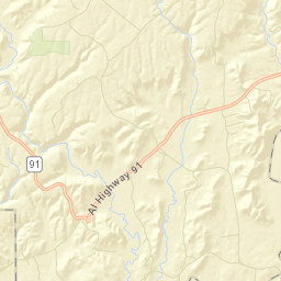 Arkadelphia Alabama Street Map