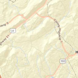 Smoke Rise Alabama Street Map