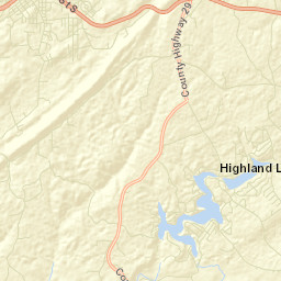 Highland Lake Alabama Street Map
