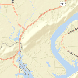 Old Harmony Alabama Street Map