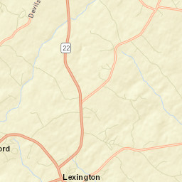 Oglethorpe County Street Map