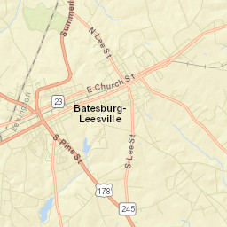 Batesburg-Leesville Street Map
