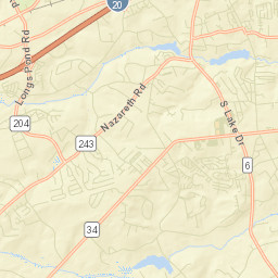 Red Bank Street Map