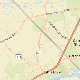 Little River Street Map