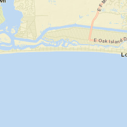 Oak Island Street Map