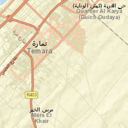 Temara Street Map