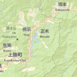 Katsuura Gun Street Map