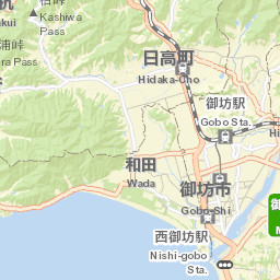 Gobō Street Map