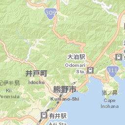 Kumano Street Map