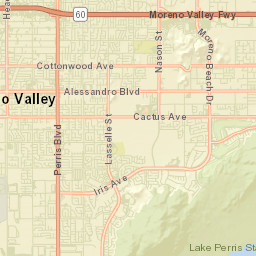 12695 Auto Mall Drive, Moreno Valley, CA Street Map