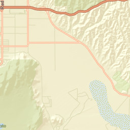 Moreno Knolls California Street Map
