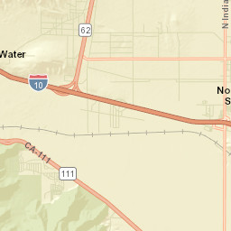 Garnet California Street Map