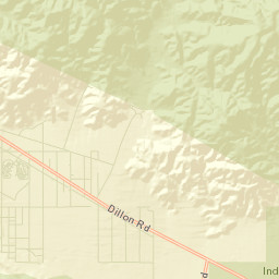Sky Valley California Street Map