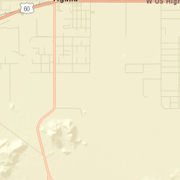 Aguila Arizona Street Map