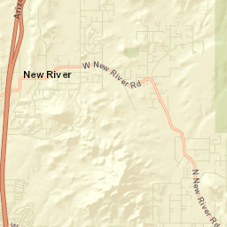 Wranglers Roost Arizona Street Map
