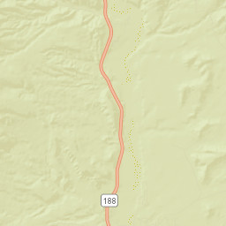 Punkin Center Arizona Street Map