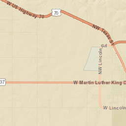 3605-3907 Northwest Texas, Idabel, OK  Street Map