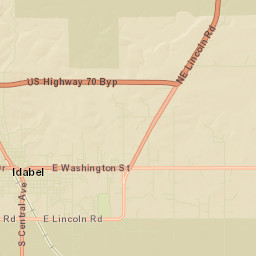 100-198 North Central Avenue, Idabel, OK  Street Map