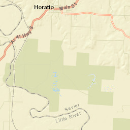 Williamson Arkansas Street Map