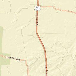 Pennys Arkansas Street Map