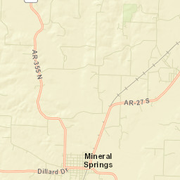 Mineral Springs Street Map