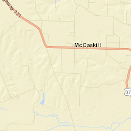 McCaskill Arkansas Street Map