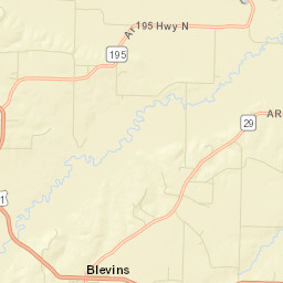 Wallaceburg Arkansas Street Map