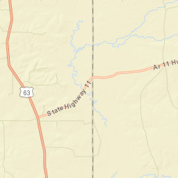 Pansy Arkansas Street Map