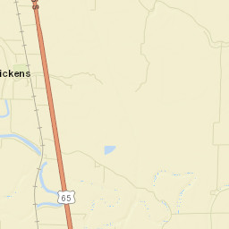 Omega Arkansas Street Map